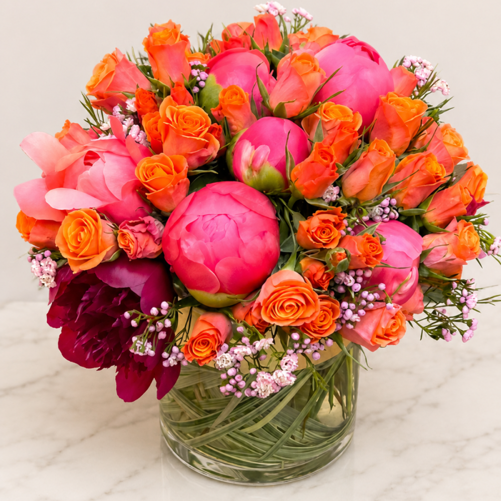 Sweetheart Roses & Peonies - Image 2